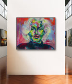 Load image into Gallery viewer, Marilyn Monroe von Kascho Art aus Aachen - framed
