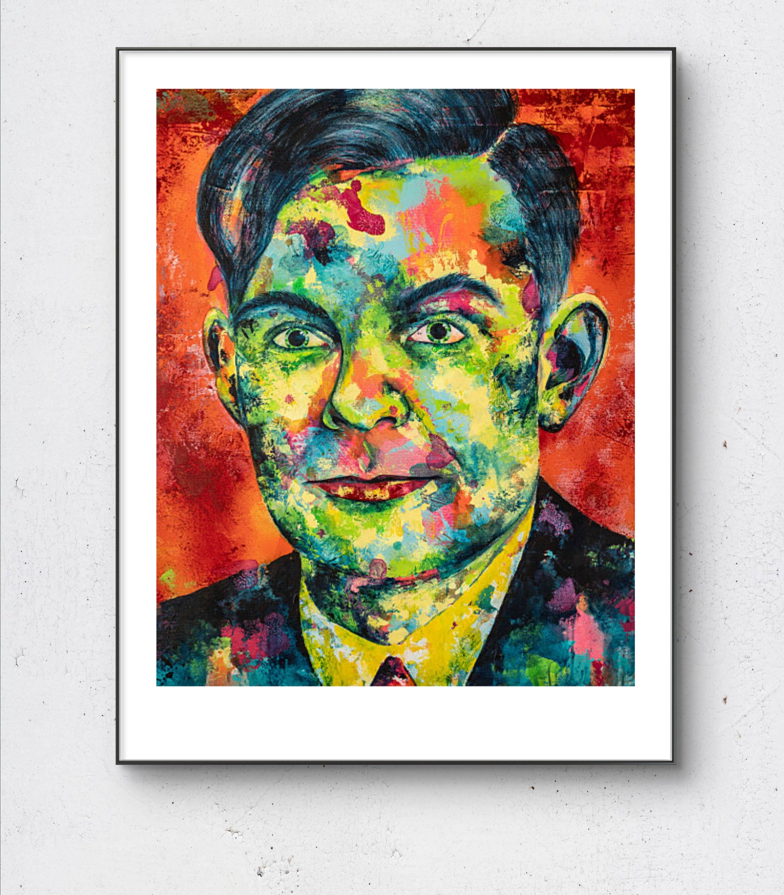 Limitierter Alan Turing Druck, 30 x 40 cm