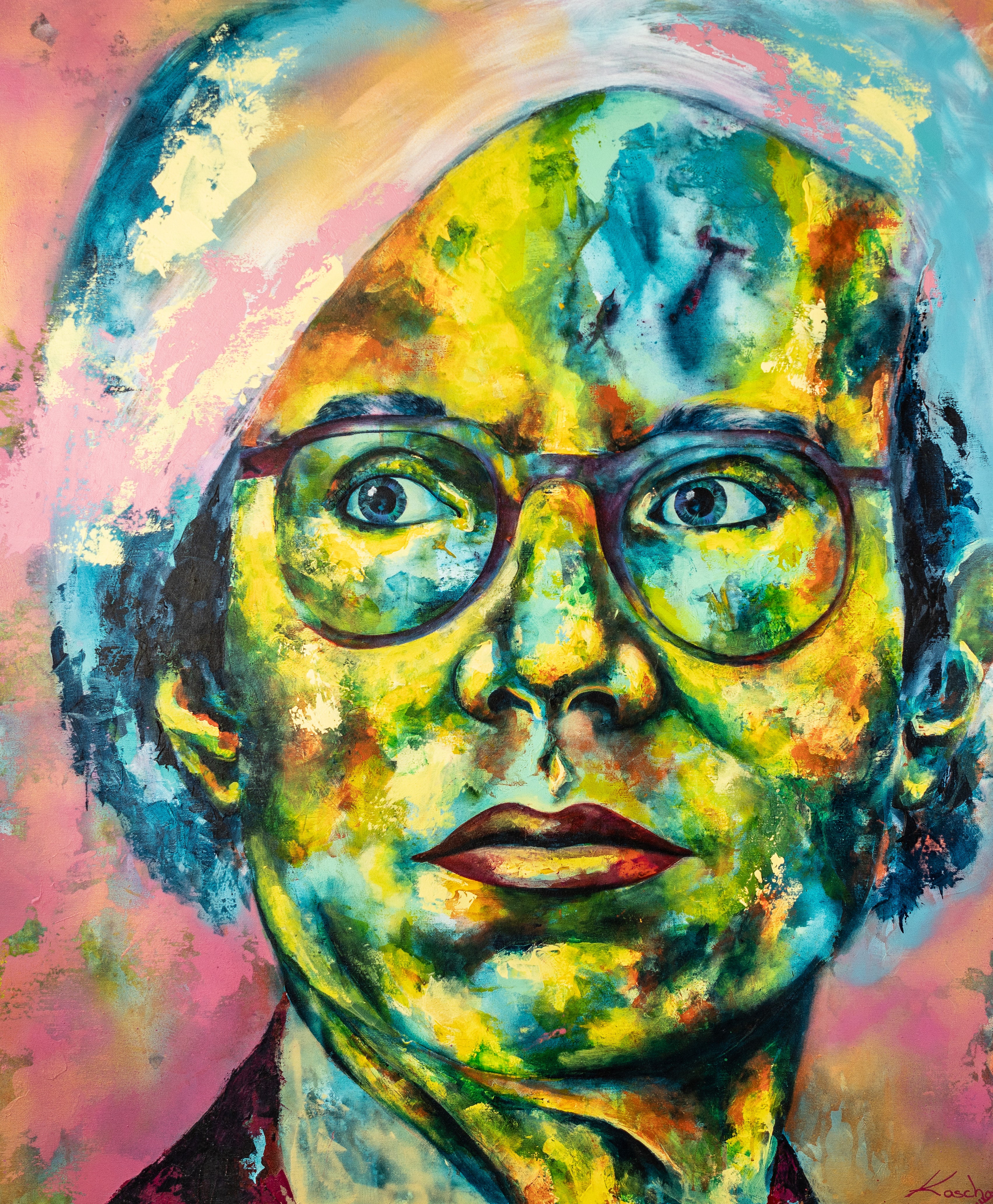 Andy Warhol Painting, 120 x 100 cm