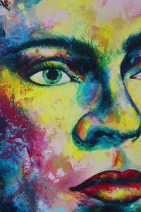Frida Gemälde, 100 x 80 cm