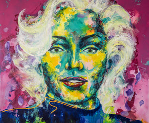 Marilyn Monroe Painting, 100 x 120 cm