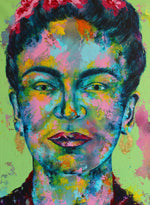 Lade das Bild in den Galerie-Viewer, Frida Kahlo Gemälde, 80 x 60 cm

