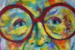 Load image into Gallery viewer, Iris Apfel by Kascho Art from Aachen - close up
