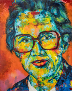 Katherine Johnson Portrait picture by Kascho Art from Aachen.