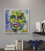 Lade das Bild in den Galerie-Viewer, Color Pop Gemälde, 50 x 50 cm
