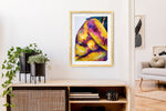 Load image into Gallery viewer, Violet Original Watercolor Painting, 30 x 40 cm
