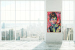 Lade das Bild in den Galerie-Viewer, Audrey Hepburn Gemälde, 120 x 80 cm by Kascho Art from Aachen.
