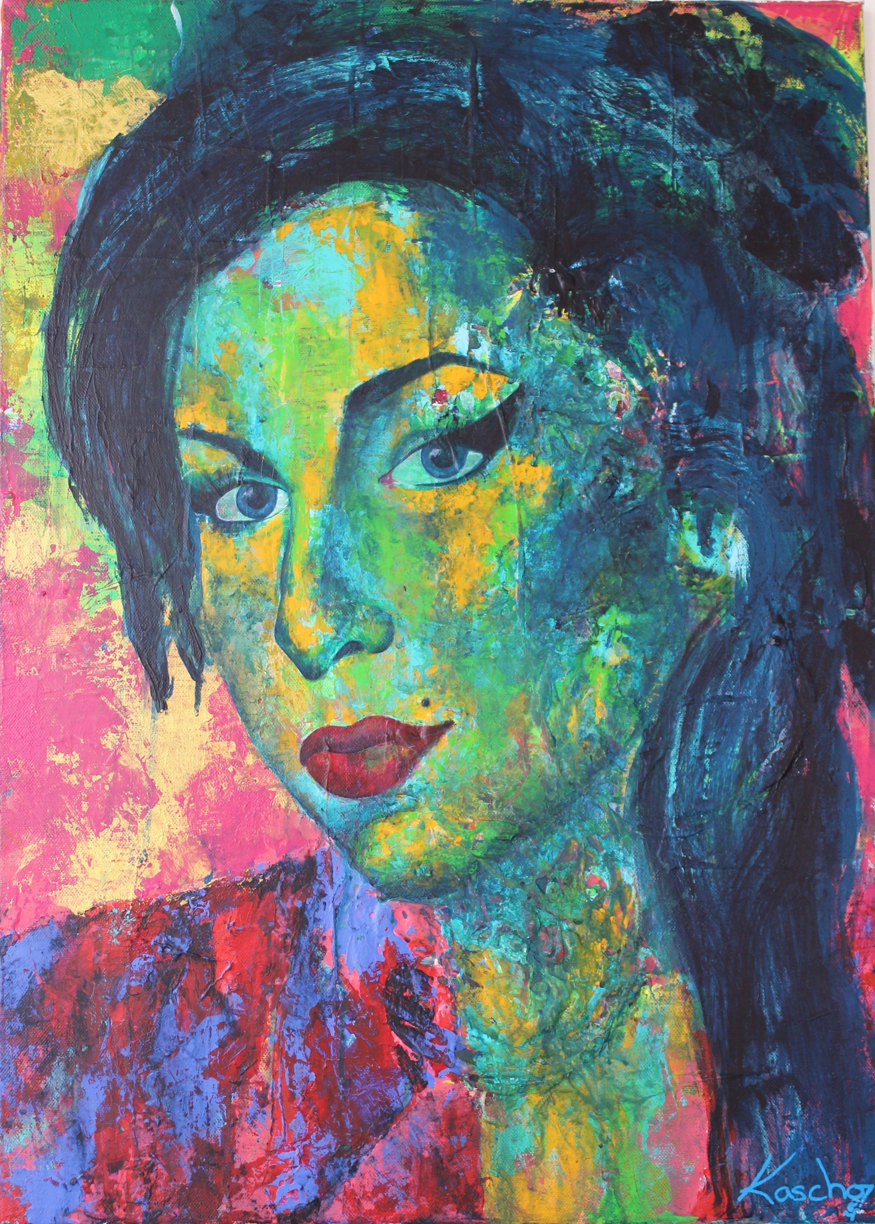 Amy Winehouse Gemälde von Kascho art