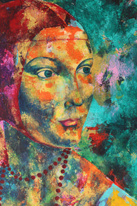 Lady with an Ermine Gemälde von Kascho art