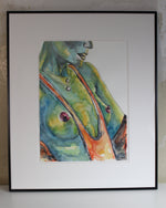 Load image into Gallery viewer, Piercing Original Aquarellbild, 29,7 x 40,5 cm
