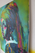 Load image into Gallery viewer, Das Mädchen mit dem Perlenohrgehänge von Kascho Art
